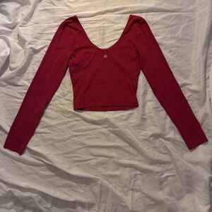 Lululemon Pomegranate Align Shirt